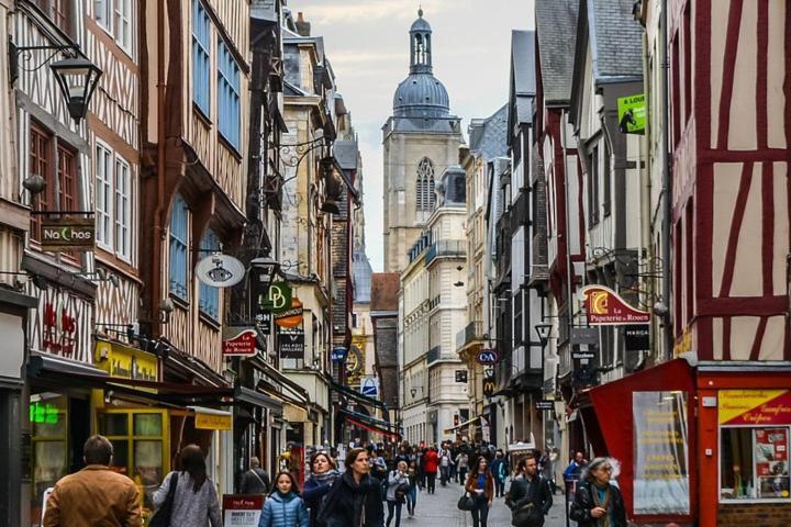 Chic Appart Avec Parking Au Centre-Ville Rouen Extérieur photo